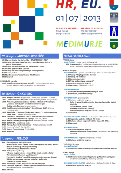 Ulazak u EU - Program