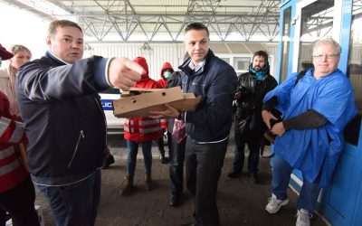Grad Čakovec osigurao hranu za izbjeglice koje čekaju na granici