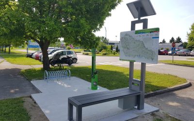 Postavljena „pametna“ biciklistička odmorišta