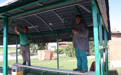 Uređuje se autobusno stajalište u romskom naselju Kuršanec Lug