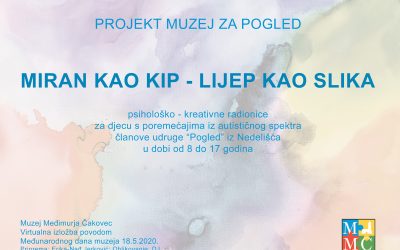 Projekt Muzej za Pogled 2020. u virtualnom svijetu na Međunarodni ...