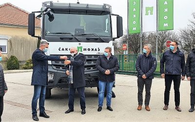 U ČAKOM došla vozila za odvojeno prikupljanje otpada