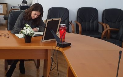Gradonačelnica Čakovca upisala se u Knjigu žalosti uz sjećanje na ...