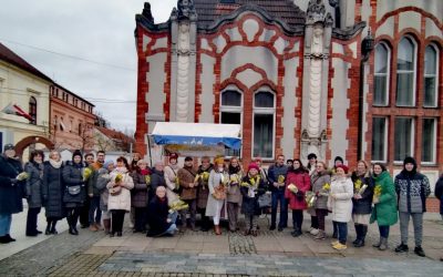 Obilježen Dan mimoza na Trgu Republike u Čakovcu