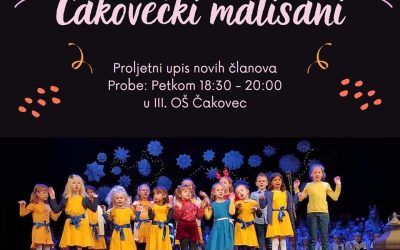 Dječji zbor “Čakovečki mališani” upisuje nove članove