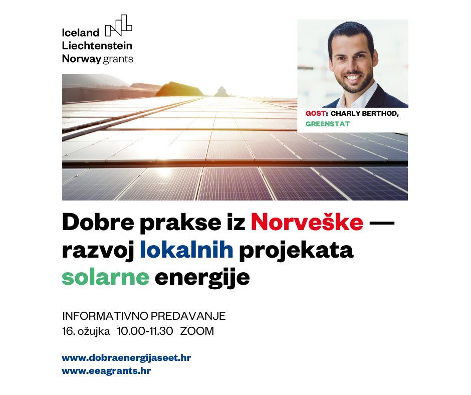 Dobre prakse iz Norveške Razvoj lokalnih projekata solarne energije 2