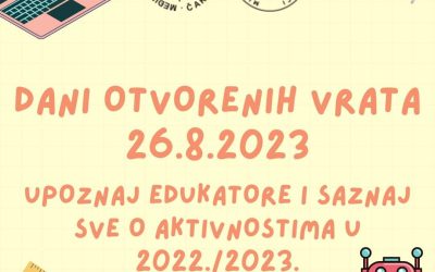U subotu udruge MIS i MIK pozivaju na Dan otvorenih vrata