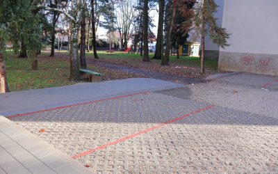 Radovi u Čakovcu, saniraju se staze, parkiralište, dječje ...