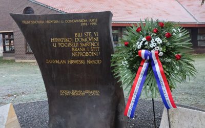 Odavanjem počasti braniteljima, u Međimurju obilježen Dan ...
