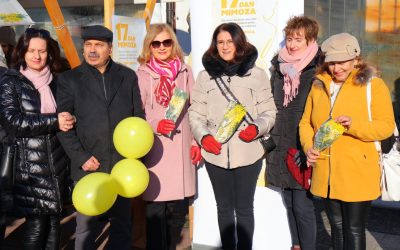 Simbolikom cvijeta mimoze u Čakovcu provedena akcija o važnosti ...