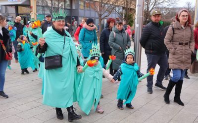 60. jubilarni Međimurski fašnik u Čakovcu otvorile jasličke ...