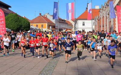 Na Utrci Grada  Čakovca trčalo se za Međimurske slatkiše
