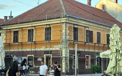 Započeli građevinsko-obrtnički radovi na sanacije fasade zgrade u ...
