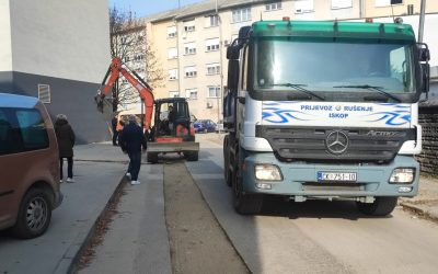 Nastavlja se sanacija i uređenje pješačkih staza i ulica u Čakovcu