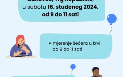  Obilježavanje Svjetskog dana šećerne bolesti u Čakovcu u subotu ...