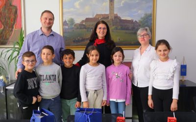 Učenici OŠ Kuršanec gradonačelnici Čakovca predstavili projekt ...