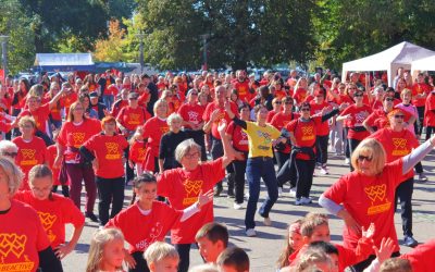 Čakovec u pokretu- ples, vježba i poruka zdravlju na Trgu ...