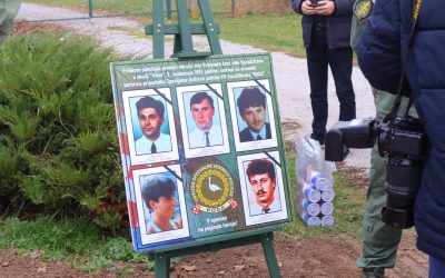 Obilježena 34. godišnjica pogibije Branka Kosa, Željka Pongraca i ...