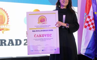 Čakovec i nadalje pri samom vrhu najboljih gradova Hrvatske