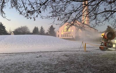 Zimske radosti u Čakovcu  uz umjetni snijeg