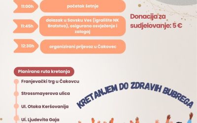 Humanitarna šetnja od Čakovca do Savske Vesi  povodom Svjetskog ...