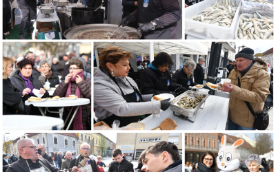  Na Veliki petak  u Čakovcu podijeljeno 1.200 porcija prženih ...