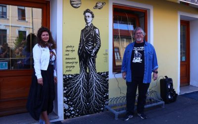 Mural posvećen Josipu Štolceru Slavenskom