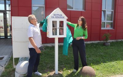 Nova kućica za knjige u Savskoj Vesi-Grad Čakovec nastavlja ...