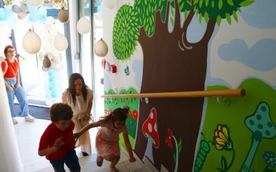 Gimnazijalci oslikali vrtić – „Slikovnica kao zidni mural“ ...