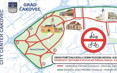 PODSJEĆAMO- U pješačkoj zoni i Perivoju Zrinskih zabranjena ...