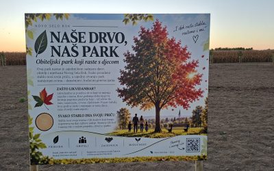 U Novom Selu Rok posađen park koji će rasti zajedno s djecom