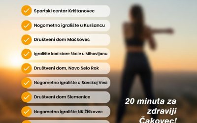 ČakovecActive okupio građane na zajedničkom vježbanju